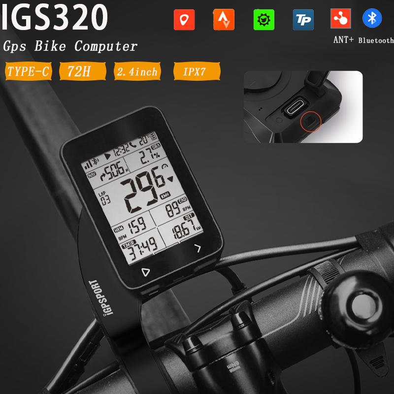 IGPSPORT IGS320 Велокомпьютер GPS Глобальная Офлайн Карта Велосипедный Одометр IGS 320 Поддержка Электронной Трансмиссии Умный Тренажер