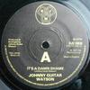 7inch Record JOHNNY GUITAR WATSON - It's A Damn Shame DJS10838 DJM Records 1978 UK Soul/Funk Used