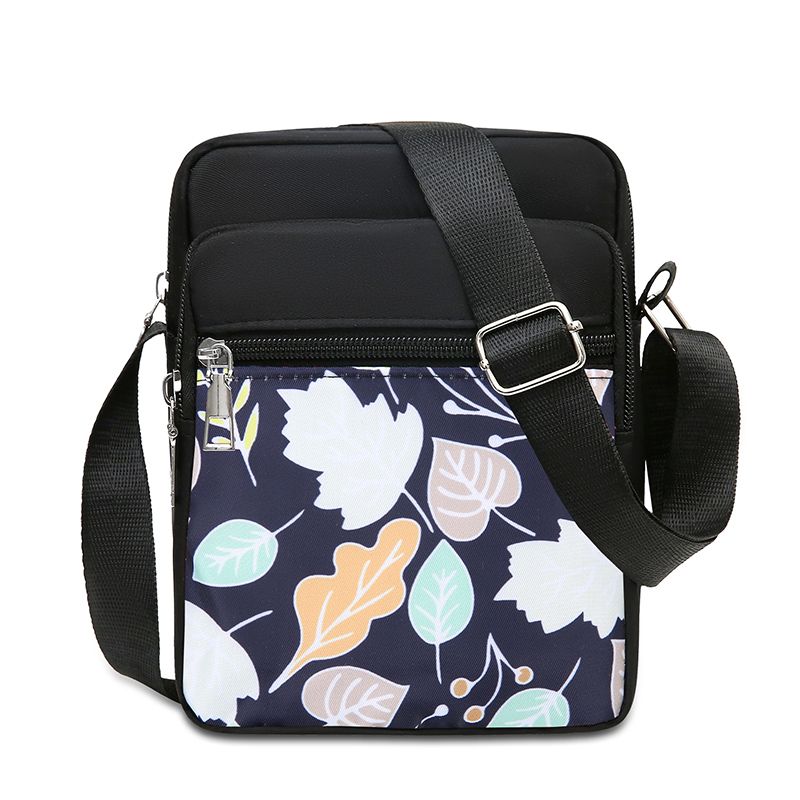 Женская сумка из нейлона для людей среднего и пожилого возраста, сумка через плечо из ткани, многослойная женская сумка для бизнеса