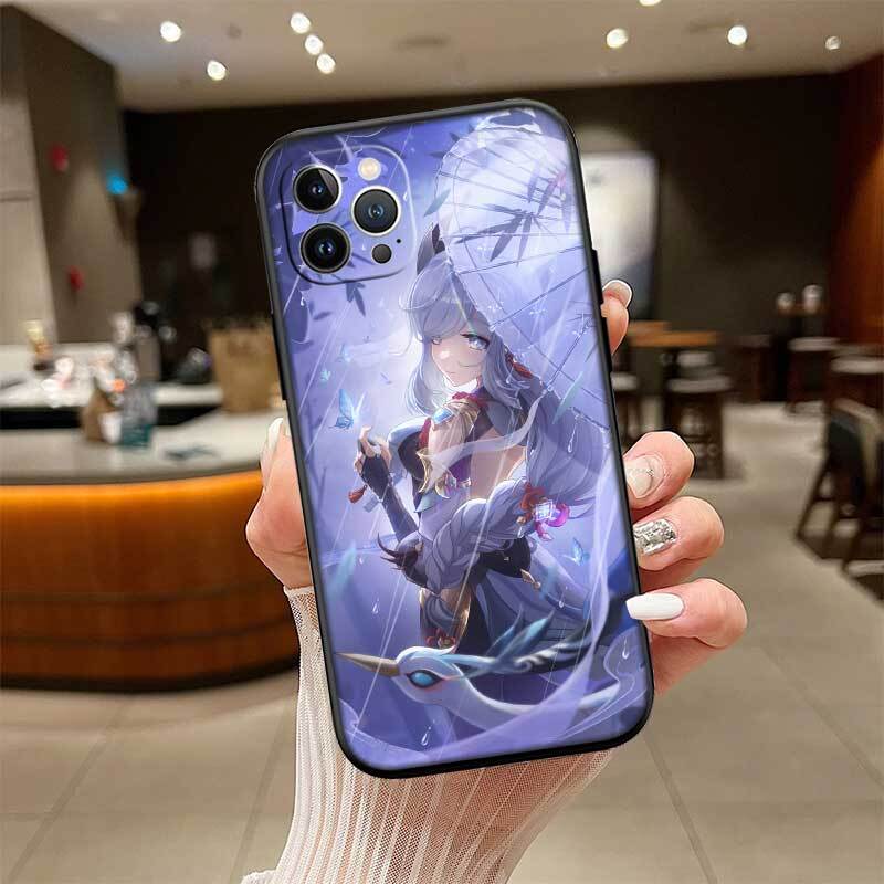 Чехол Genshin Impact для Samsung Note 20 10 S25 Plus Ultra Lite FE M20 M21 M30 M31 M51 A11 A26 A51 A52 A53 A56 A70 A71 A72 A73