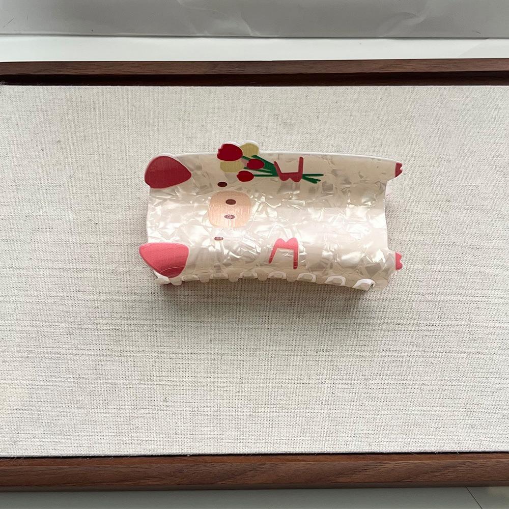 Acetic Acid Cat Acetate Hair Clip Piggy Puppy Grab Clip Sweet Dinosaur Hair Claw  Girls