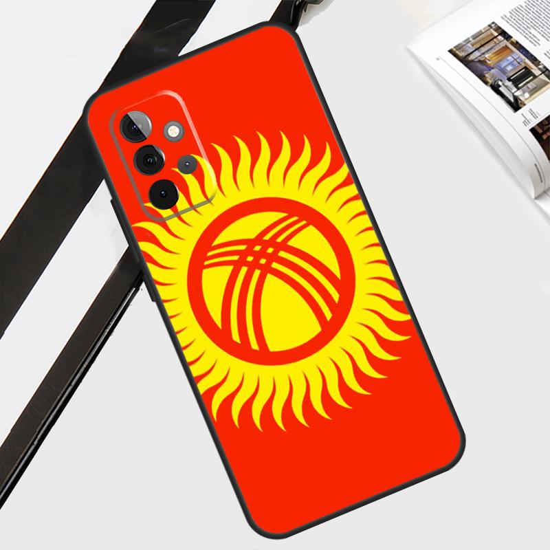 Чехол Флаг Кыргызстана для Samsung Galaxy A06 A56 A36 A26 A16 A54 A34 A14 A12 A22 A32 A52 A13 A53 A15 A35 A55