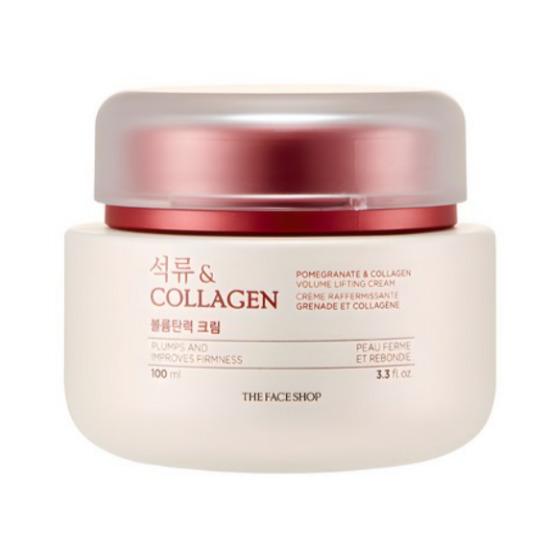 A0389 The Face Shop Крем для объема и упругости с гранатом и коллагеном 100 мл