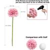 6 Artificial Dandelion And Chrysanthemum Ball Bouquets - Perfect for Home, Office, Coffee Shop, Garden Party, Wedding Decoration