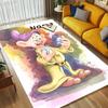 Custom Name Seven Dwarfs Living Room Non-Slip Area Rug Soft Carpet for Bedroom Kids Playroom Sofa Office Home Decor Doormat