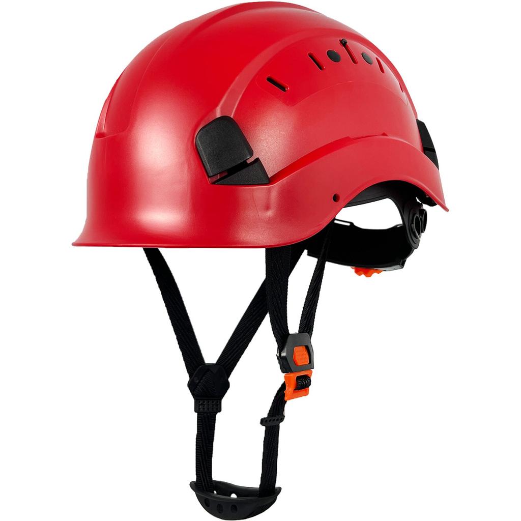 Work Safety Hard Hat for Engineer Slotted Ventilated Construction Safety Helmet for Men & Women Industrial Adjustable Ratchet