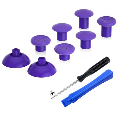 Сменные эргономичные джойстики eXtremeRate ThumbsGear, совместимые с контроллерами PS5 для всех моделей контроллеров PS4, купол высотой 3 дюйма и утопленная рукоятка