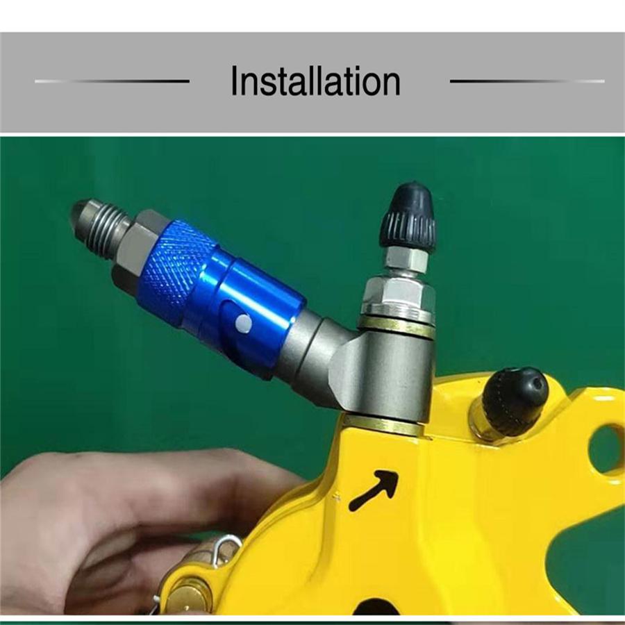 3 AN Черный Алюминиевый ЧПУ Быстроразъемный Сухой Тормозной Шланговый Фитинг Адаптер