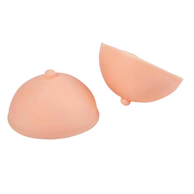 1/2Pcs 3D Silicone Chest Tattoo Areola Practicing Skin Fake Breasts With Tips Chest Pleural For Tattoo Permanent Makeup Tools