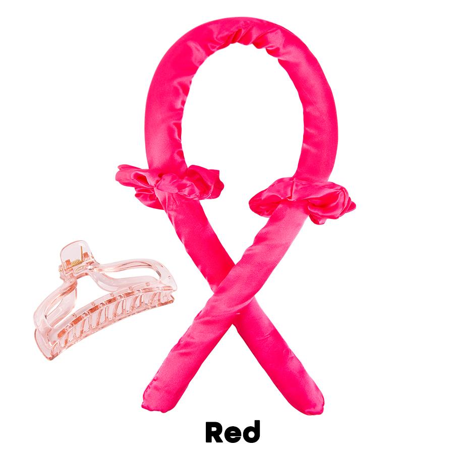 1 комплект, термобигуди для волос, повязка на голову, щипцы для завивки волос, лента для завивки без нагрева, с заколками для волос, кудри для сна, шелковая лента, бигуди для волос