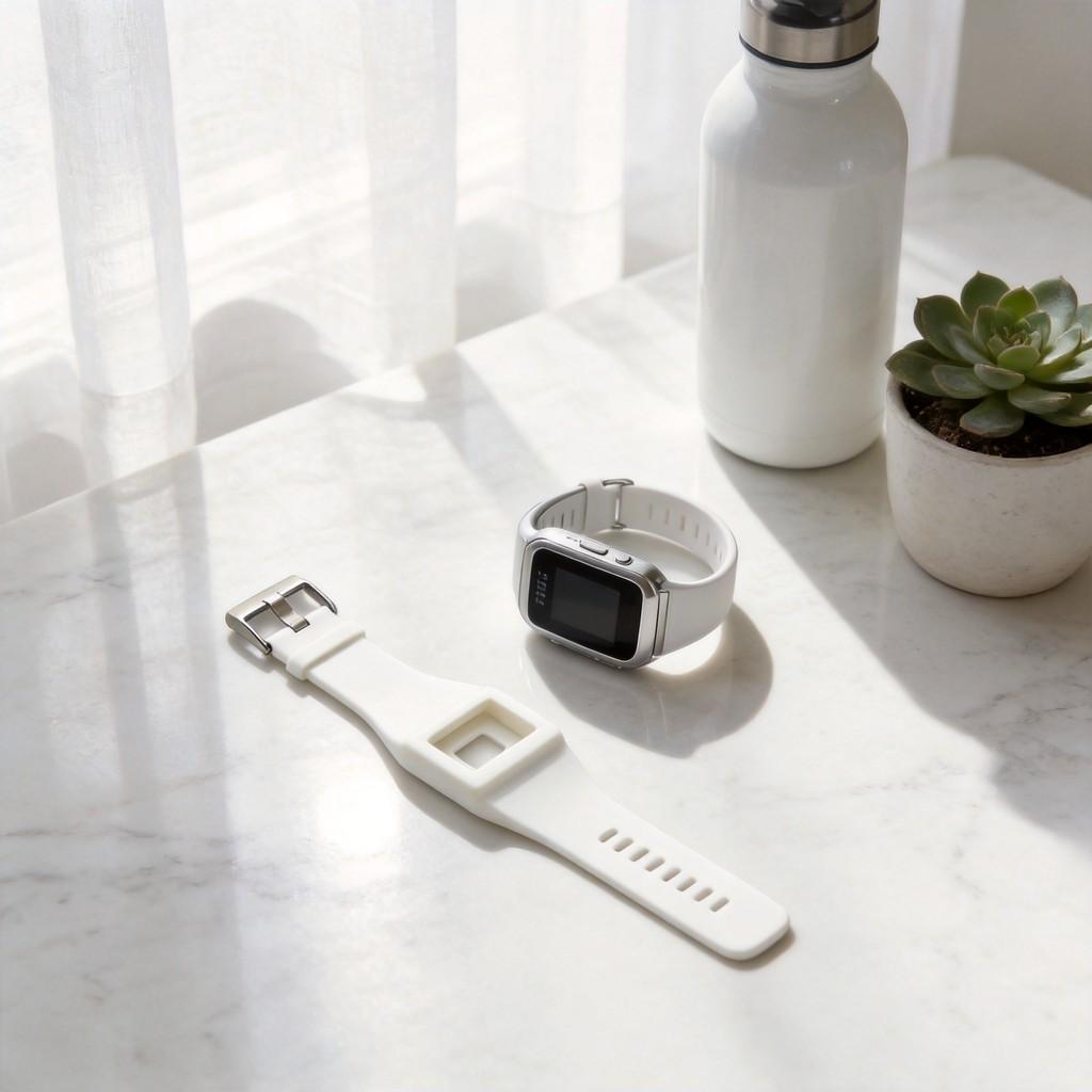 Спортивный сменный ремешок Fitbit Blaze из силикона с металлическим каркасом для фитнеса и путешествий