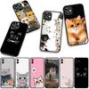 Чехол для Xiaomi Poco F7 F6 F8 Ultra F5 X7 X6 X5 X3 NFC M7 M6 Pro C85 C75 C65 C71 C61 Coque Чехол для телефона Кот Мяу Милый