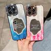 Роскошные блестящие ромбовидные чехлы для объектива с оправой для iPhone 15 14 13 12 Pro Max Plus, блестящие защитные чехлы для камеры с драгоценными камнями, зеркальные чехлы для телефонов