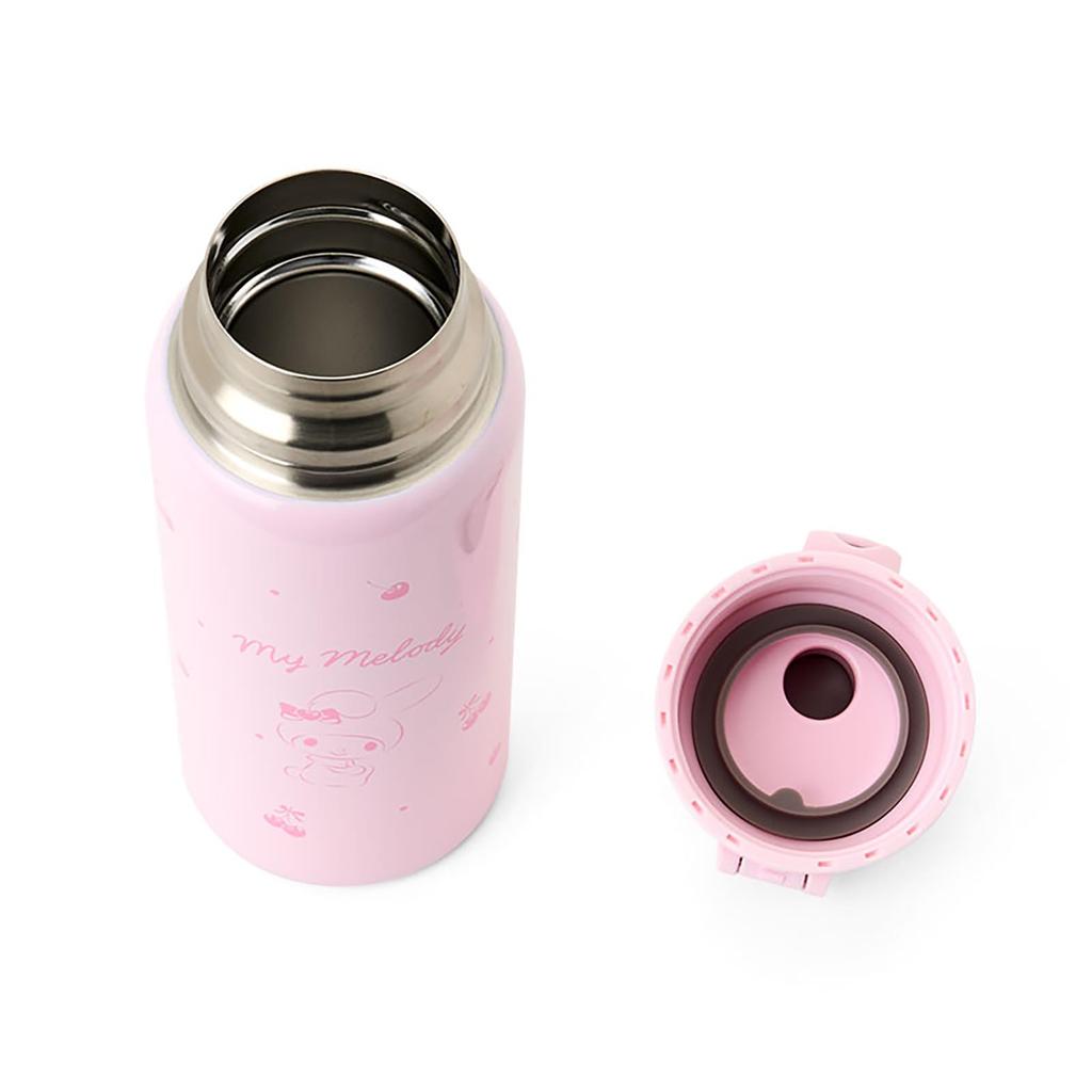 Sanrio 2WAY Stainless Steel My For Both Hot and Cold 620mL When Using a 670mL When Using a Direct with Name Space 096041 Bottle, Melody, Children,