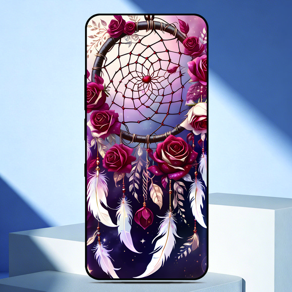 Rose Dream Catcher Phone Case For Motorola Moto G86 Power 5G Painted Back Cover For Moto G75 TPU Soft Fundas Customized Photo