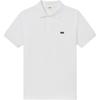 Levis Casual Comfortable Simple Solid Color Short Sleeve Polo Shirt Men Tops White 003MS-0001