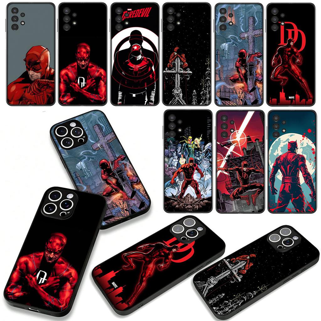 Poster Marvel Daredevil Case for Samsung Galaxy A07 A13 A12 A14 A23 A42 A50 A51 A52 A53 A70 A71 A72 A21S A04 Note 20 9 8 10