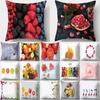 Various Fruit Strawberry Print Pillowcases Car Ornaments Office Living Room Home Pillowcases