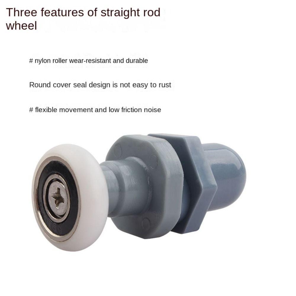 Запасные части Колесо для раздвижной двери ПВХ Подвесное колесо Новый ролик для стеклянной двери Стеклянная дверь
