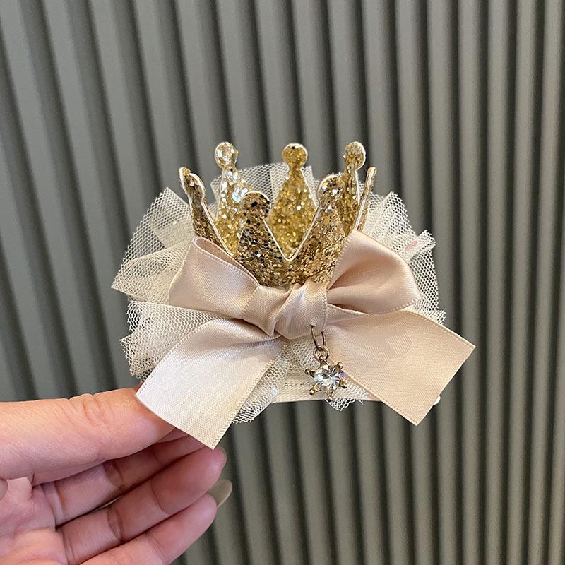 Головной убор принцессы: Аксессуары для волос в виде короны и шпильки для девочек, материалы для самостоятельного изготовления повязки на голову