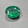 Certified Natural Zambian Green Emerald 11.10 Ct Oval Cut Loose Gemstone