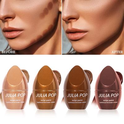 Новая бронзовая восстанавливающая жидкость для хайлайтера лица, восстанавливающая палочка для углубления контура, боковые тени, трехмерный макияж