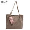 IELGY Versatile Solid Color Small Fresh Japanese Fashion Shoulder Bag Women