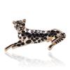 Fashion Accessories Animal Collar Pin High-End Leopard Brooch Enamel Painting Oil Spotted Cheetah Pin