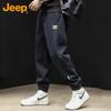 Jeep Мужские осенне-зимние спортивные штаны джоггеры свободного кроя