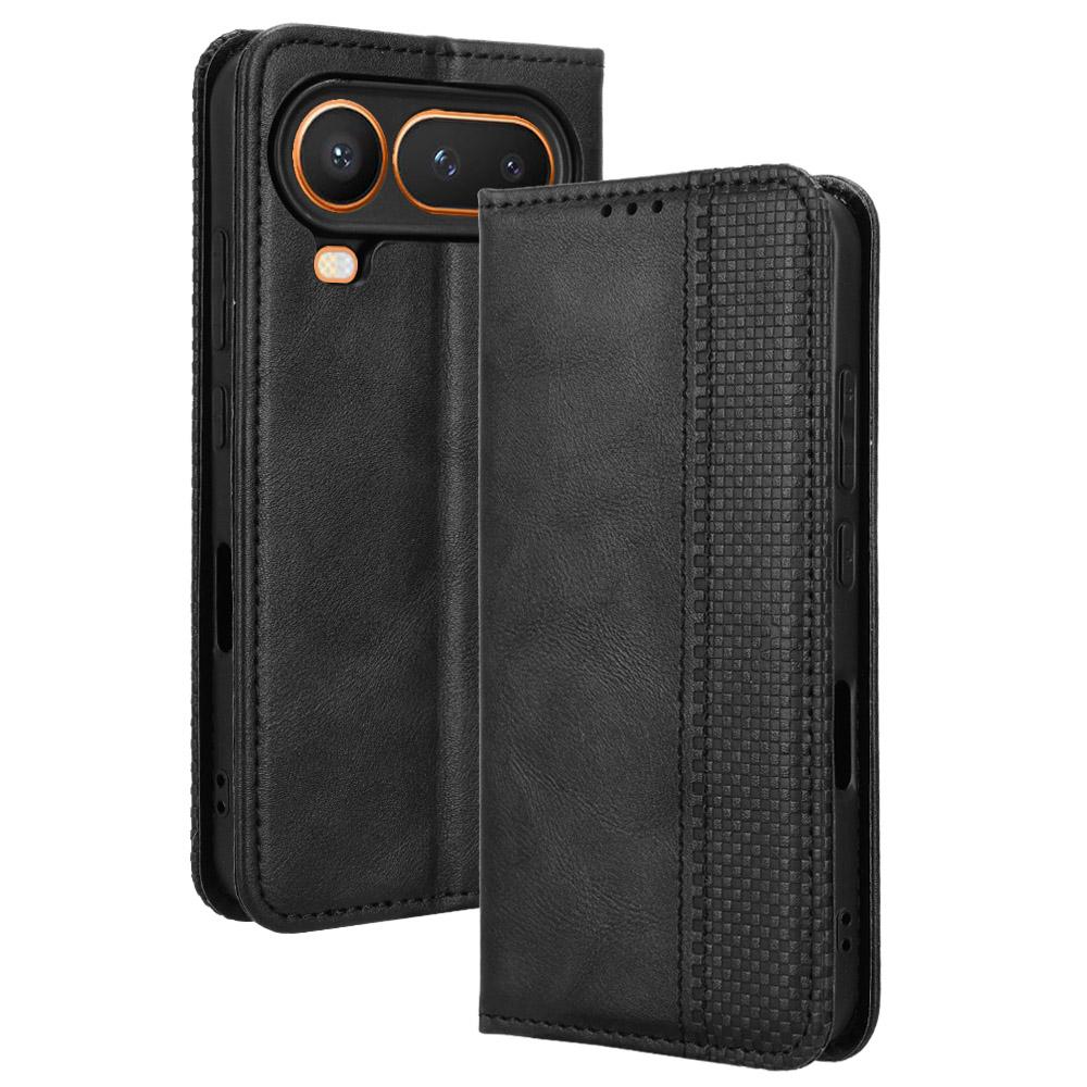 Flip Cases compatible for Honor Magic8 Pro Air PU Leather Phone Case Full-Body Protection with [RFID Blocking]