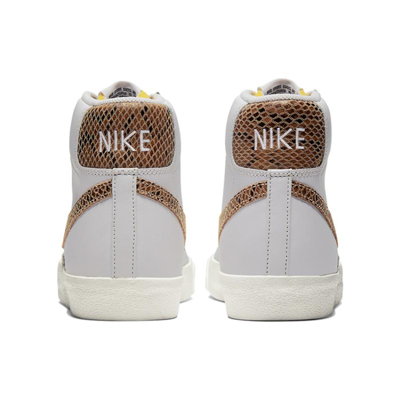 Nike Кроссовки Blazer Mid 77 Vintage Белые со змеиным принтом Обувь для скейтборда CI1176-002