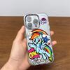 Милый мультяшный чехол для телефона My Little Pony для iPhone 17 16e 16 15 14 13 12 11mini Pro Max X XR XSMAX 8 7 Air Plus Прозрачный чехол