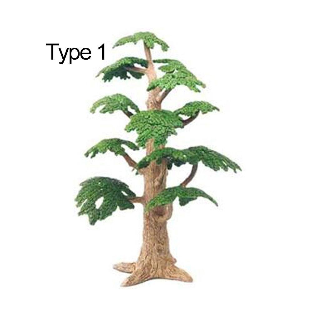 Layout Accessories Dollhouse Ornament Jurassic Period Plants Miniature Trees Bush Scene Model Fairy Garden Decoration