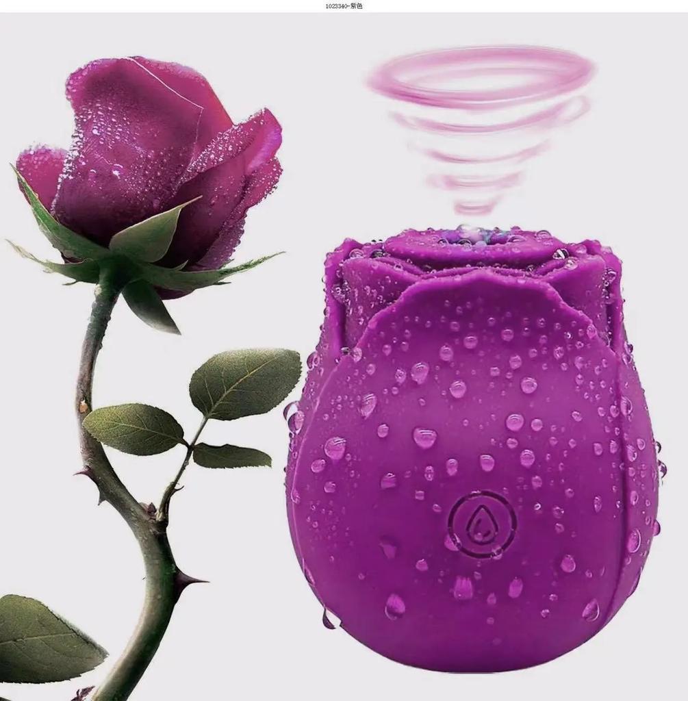 Rose Sucking Vibrator for Women Toys With 10 Frequency Vibration Sucking Dildo Rose Sucking Vibrator Sex Toy for Women Couple