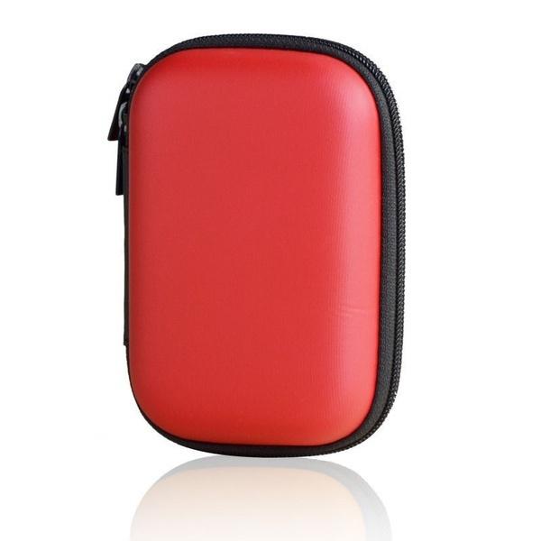 Earphone Pocket Headphone Earbud Carry Storage Bag Charger Hard Holder Case