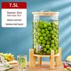 Homeglen Heat-Resistant Glass Beverage Dispenser
