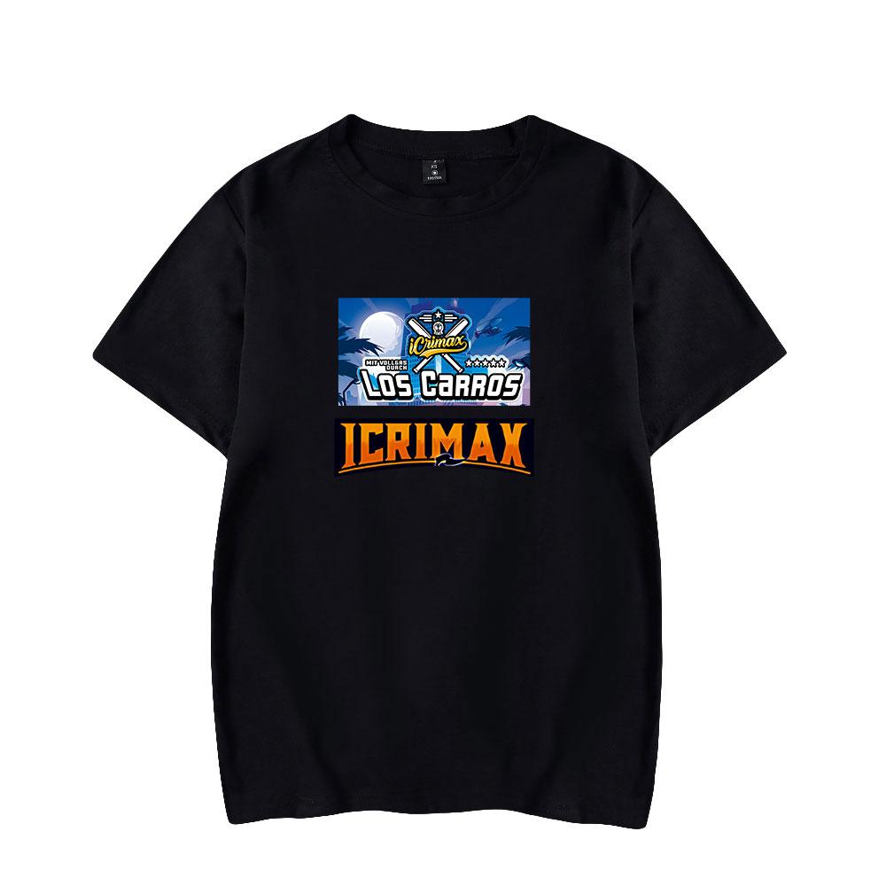 Icrimax Печать Женская Мужская Футболка Повседневная Дышащие Футболки Смешные Свободные Рубашки Уличные Оверсайз Футболки Мужская