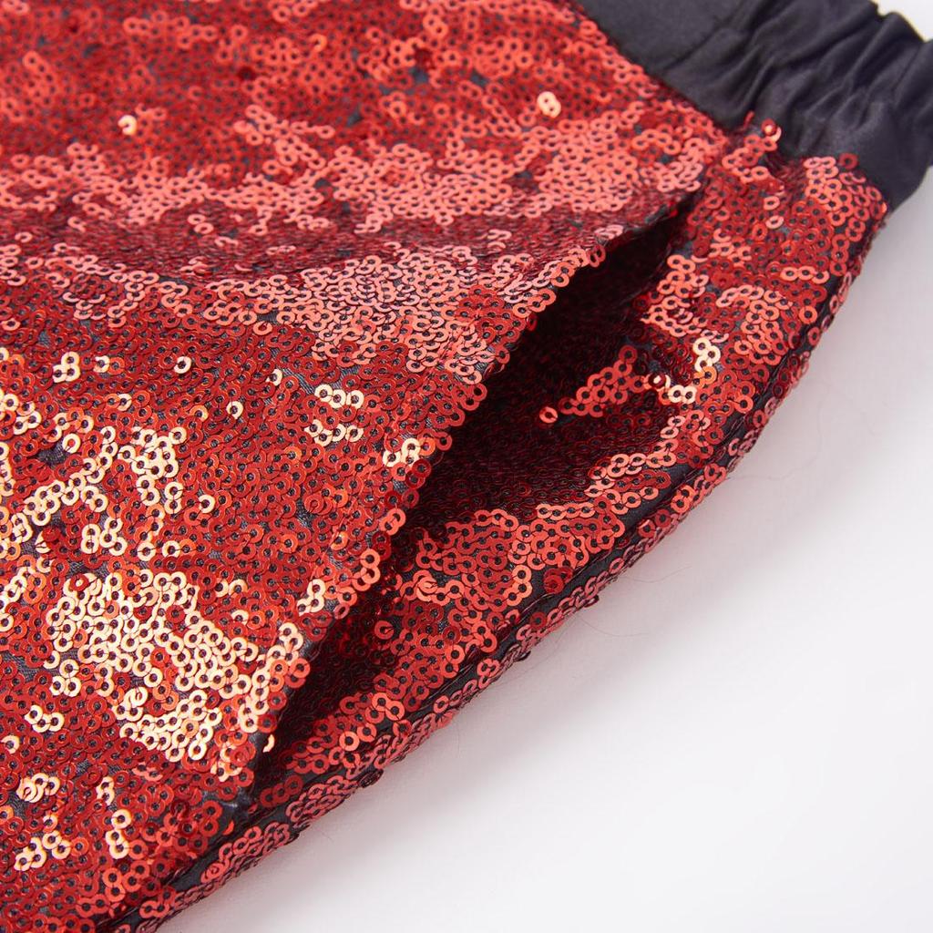 PYJTRL Мужские модные брюки с блестящими блестками и постепенным изменением цвета, брюки с расширяемой талией