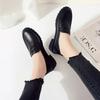 Fashion Women's Shoes 2024 High Quality Slip On Women's Pumps Autumn Round Toe Solid Solft Sole Casual Comfortable Low-heeled Loafers