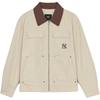 New MLB New York Yankees Jacket Unisex Linen Sandy Brown 3AJPB0351-50SAM