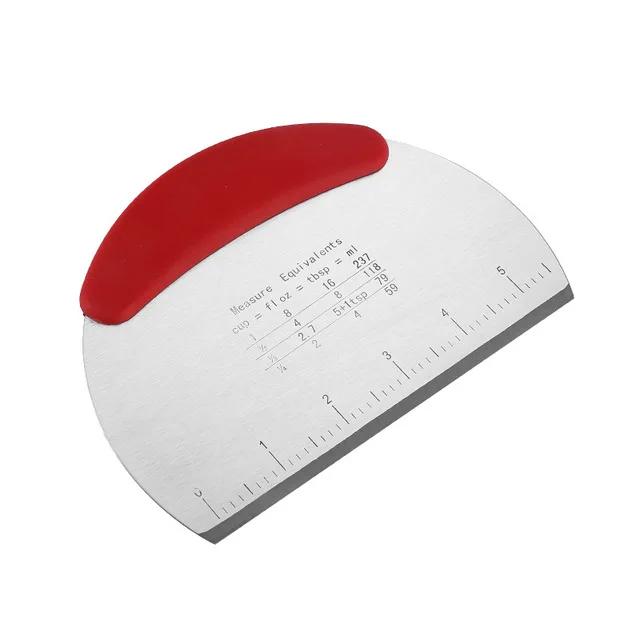 Полукруглая лапшерезка из нержавеющей стали со шкалой Многофункциональная лапшерезка Машина для выпечки муки