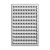 Rectangle Shape Shower Floor Drain Mesh Stainless Steel Linear Floor Drain  Outdoor Courtyard