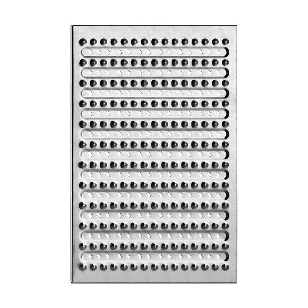 Rectangle Shape Shower Floor Drain Mesh Stainless Steel Linear Floor Drain Outdoor Courtyard