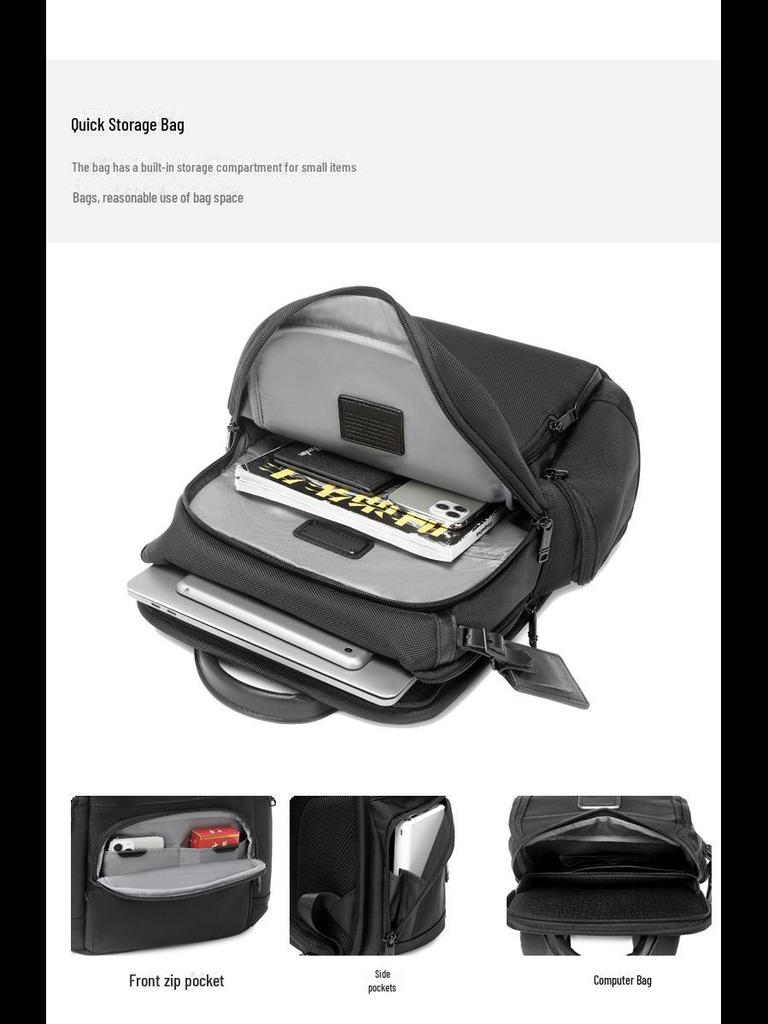 Рюкзак Alpha 3 мужской из баллистического нейлона для путешествий и поездок на работу, 2603174D3