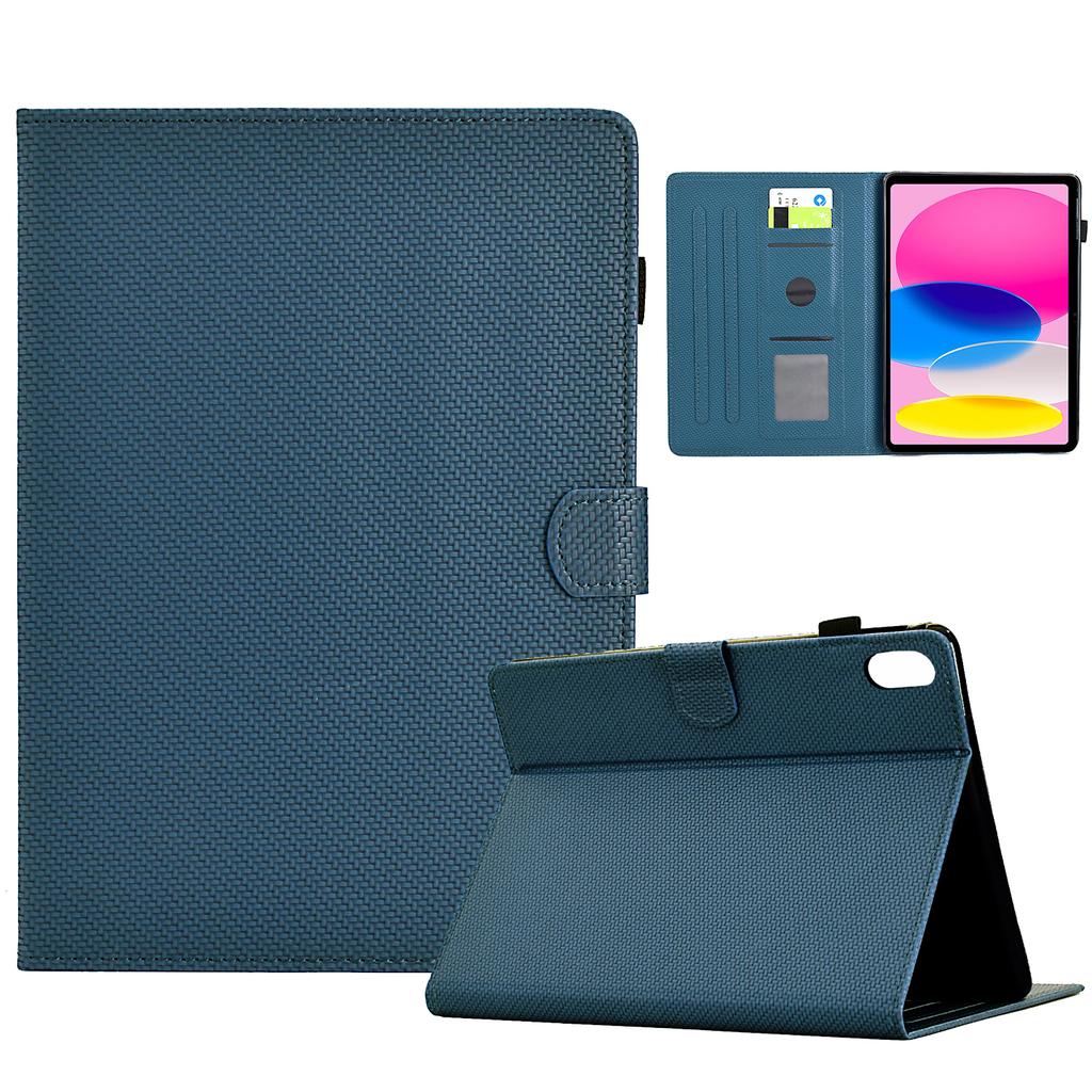 Для iPad (2025)/10.9 (2022) Чехол с кармашками для карт, функция автопробуждения/сна, обложка для планшета из ПУ кожи