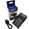 Compatible Charger for Panasonic DE-A43A DMC-FZ50, DMC-FZ30, DMC-FZ7, DMC-FZ8, DMC-FZ18, DMC-FZ38, Etc. (DMW-BMA7, DMW-BM7)