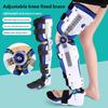 Ankle Knee Fixation Bracket Adjustable Thigh Calf Lower Limb Stable Support Breathable Protector