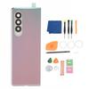 Back Glass Cover Housing Door for Galaxy Z Fold 3 5G F926 with Pre Installed Camera Lens Tape and