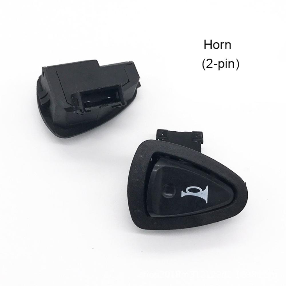 Black Headlight Switch Plastic Turn Signal Switch for Piaggio Motorcycle DIY Installation