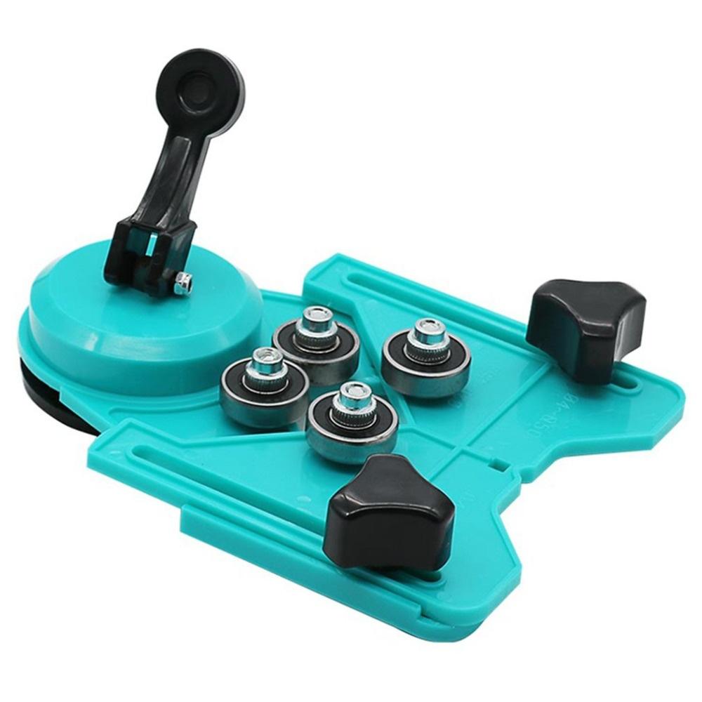 Инструмент для керамической плитки Стеклянный локатор Алмазная направляющая для позиционирования отверстия Направляющее отверстие для сверла Диапазон зажима Строительные инструменты